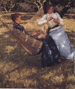 Henry Herbert La Thangue In the Orchard china oil painting reproduction